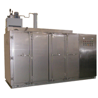 Congélateur à plaques industriel pour viande et volaille, à étagères horizontales hydrauliques, commande PLC, conception à utilisation facile
