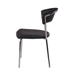 Mediados siglo <span class=keywords><strong>cocina</strong></span> <span class=keywords><strong>muebles</strong></span> <span class=keywords><strong>de</strong></span> cuero <span class=keywords><strong>de</strong></span> la PU tapizado Silla <span class=keywords><strong>de</strong></span> comedor <span class=keywords><strong>para</strong></span> venta - Product Image 3