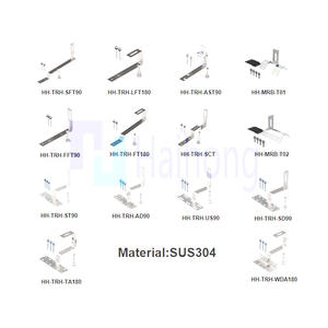 Accessoires de montage de crochet de toit AL6005-T5/SUS 304 crochet de toit de tuile solaire crochet réglable accessoires d'installation de panneau solaire - Product Image 4