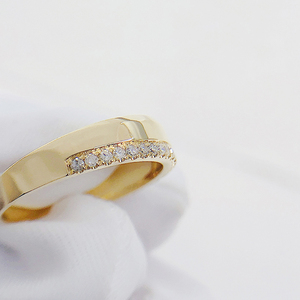 直销质量保证新产品提供周年浪漫情侣订婚结婚戒指 - Product Image 1