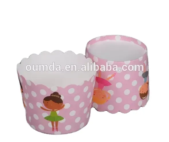 Personalized best-selling exquisite colored square paper baking cups made in China