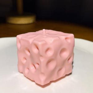Jouet à presser en forme de cube de fromage, simulation réaliste d'aliment, jouet anti-stress, rebond lent, décoration de bureau, cadeau - Product Image 2