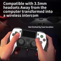 Contrôleur sans fil PS4 Contrôleur PC BT pour console PS4 avec matériau ABS Turbo Vibration Garantie 12 mois