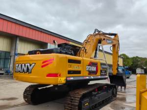 Excavadora de cadenas Sany SY365H usada, excavadora hidráulica grande de 36 toneladas con motor Isuzu 6HK1 original para construcción en canteras y minas - Product Image 3