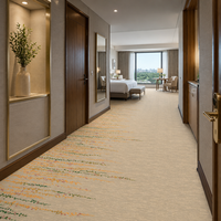 Tapis tissé Axminster pour chambre d'hôtel 5 étoiles, tapis de chambre d'hôtel