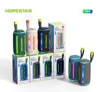 Enceinte portable sans fil HOPESTAR P64 40W grande puissance pour extérieur, avec subwoofer Bluetooth 5.4 et éclairage RGB
