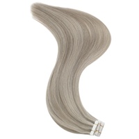 Top qualité Double dessiné vierge plus de 45 couleurs différentes russe cuticule Balayage bande Extensions de cheveux
