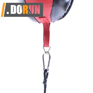 Bolsa de doble extremo de estilo mexicano de cuero MMA Muay Thai Training Punching Dodge Striking Bag <span class=keywords><strong>Kit</strong></span> con cadena colgante giratorio - Product Image 6