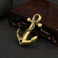 Bijoux ancre de Style réunion, pendentif ancre en métal cuivre, vente en gros