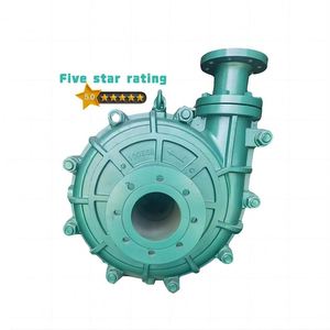 Bomba centrífuga de alta presión para dragado de lodos, personalizada, de alta eficiencia, sin fugas, de servicio pesado, para cenizas de plantas de energía y FGD - Product Image 1