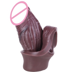 Funda para Pene SXXY, Herramientas Sexuales para Hombre, Alargamiento del Pene, Retraso de la Eyaculación, Condón, Estimulación del Punto G, Juguete Sexual de Silicona Suave, Venta al por Mayor - Product Image 3