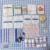 Trousse de premiers secours miniature personnalisée pour voiture, kit de secours pour voyages en plein air, sac de secours pour voyages en voiture