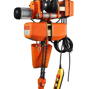 Rantai bergerak kerekan <span class=keywords><strong>3TON</strong></span> 3m Lift 3-fase tali kawat kerekan listrik dengan troli HHDD-K3 - Product Image 1