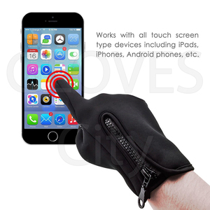 Guantes antideslizantes de dedos completos Guantes de carreras de dedos completos de cuero PU diseñados por la ciudad Guantes de Ciclismo de cuero PU de montaña 2025 - Product Image 3