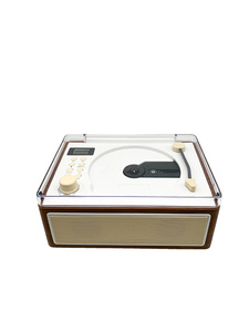 Máy nghe nhạc CD bằng gỗ với Bluetooth, đài FM và Máy nghe nhạc CD chất lượng âm thanh rõ ràng - Product Image 5