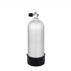 Bouteille de plongée en aluminium sans soudure de 8 L, pression de travail de 20 MPa, certifiée CE, cylindre d'air comprimé - Product Image 1
