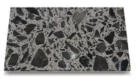 Carreaux de sol en terrazzo artificiel modernes, durables, écologiques et antidérapants pour cuisine, chambre, salon et dessus de table intérieurs