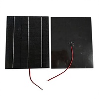 Panneaux solaires monocristallins HJT de petite taille OEM 2W 3V 5V 6V personnalisés pour application IoT, dispositif de capteur extérieur