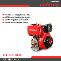 Moteur Diesel Industriel en Gros 186F 9 CV 4 Temps avec Carter Renforcé et Faible Consommation de Carburant pour Machines Agricoles OEM
