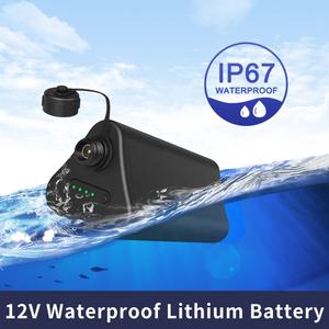 Wiederauf ladbarer <span class=keywords><strong>18650</strong></span> 3 S1P 12,6 V 2600mAh Li-Ionen-Akku IP67 Wasserdichter 12-V-Akku - Product Image 3