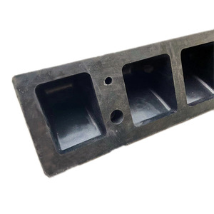 Tope de rueda de plástico y caucho Tianjiu 165XS negro, limitador de espacio de estacionamiento, tope de marcha atrás para posicionamiento de vehículos en garajes - Product Image 2