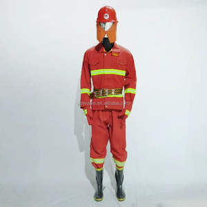 難燃性消防ギア消防士制服ヘルメットブーツスーツ-消防士服 - Product Image 6