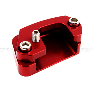 Piezas Cnc para motocicleta, pata de cabra de aleación de aluminio, soporte lateral, extensión, almohadilla ampliadora, accesorios para Honda <span class=keywords><strong>Forza</strong></span> 300 Nss350 - Product Image 5