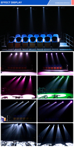 Equipamento De Iluminação De Palco Forestfly Lavagem De Feixe Profissional Movendo A Cabeça Luz - Product Image 6