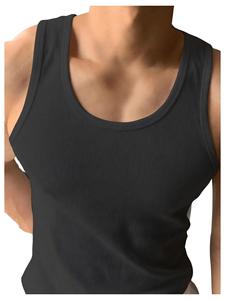 <span class=keywords><strong>Canotta</strong></span> da <span class=keywords><strong>Uomo</strong></span> Personalizzata in Cotone Spandex, Senza Maniche, <span class=keywords><strong>a</strong></span> Costine, per Fitness e Palestra, con Scollo Rotondo, Modello Stringer - Product Image 6