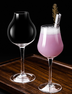 2024 Offre Spéciale grande tige tulipe fleurs dégustation verres à liqueur cristal vin gobelets japonais personnalisé <span class=keywords><strong>Glencairn</strong></span> whisky verre tulipe - Product Image 4