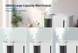 Humidificador de aire 8l de alta calidad con sellado de válvula de agua doble para dormitorio, habitación grande, difusor ultrasónico silencioso, humidificador de aire caliente - Product Image 4