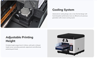 Op voorraad Gratis verzending CE Procolored T8 Panda DTG-printer 8,2 inch A4 L800