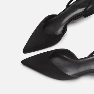 Nuevas Sandalias de Verano para Mujer, Diseño Simple con Punta en Pico y Tacón Cuadrado, Modelo Hy-b11, Sandalias Femme, Sandalias de Mujer - Product Image 2