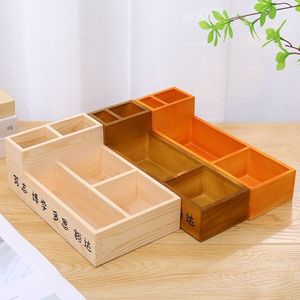 Organizador de Almacenamiento de Tiza con Péptidos Xi, Caja de Madera con Múltiples Compartimentos, Material Didáctico para Escritorio de Aula y Profesor - Product Image 5
