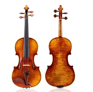Personalización <span class=keywords><strong>Antonino</strong></span> Stradivari 1716 violín de madera maciza de arce flameado hecho a mano 4/4 - Product Image 1