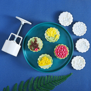 Bánh ngọt ép tay và khuôn kẹo, dụng cụ làm bánh, làm bằng nhựa - Product Image 2