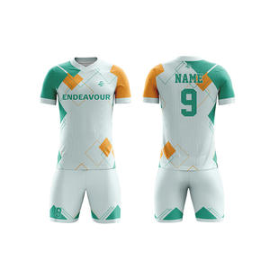 เสื้อฟุตบอล100ผ้าโพลีเอสเตอร์ระบายอากาศได้ดีสำหรับสโมสร - Product Image 4