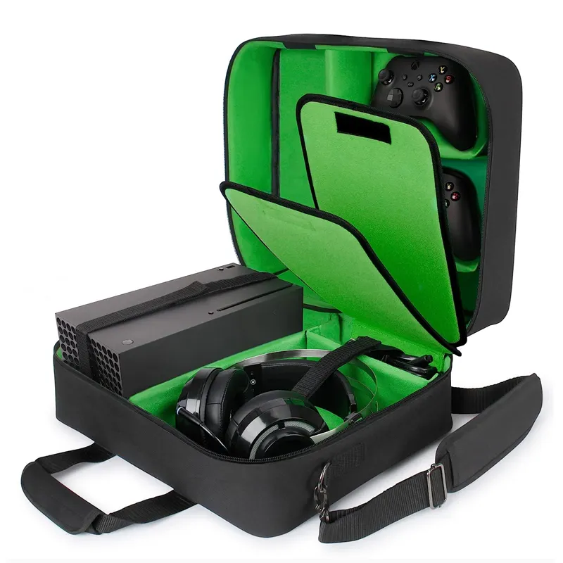 حقيبة سفر لحمل جهاز Xbox Series X حقيبة لحمل جهاز التحكم الخاص بهواتف Xbox