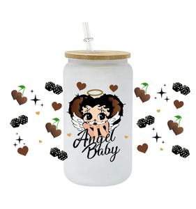Wondove Kawaii Uv Dtf Cup Wraps <span class=keywords><strong>Betty</strong></span> Uv Dtf Cup Wrap Transferencias Listo para enviar - Product Image 1