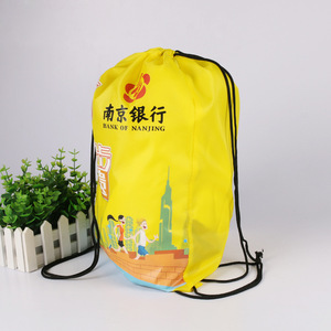 Bolsas de Cuerda Larga de Poliéster Personalizadas con Logotipo, Ecológicas, para Compras, Senderismo, Tenis, Viajes, Gimnasio, con Cordón Ajustable - Product Image 2