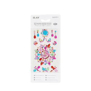 Adesivi Decorativi per Unghie ILAN con Strass Lucidi 39018-3 - Product Image 1
