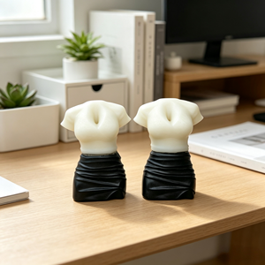 Vente <span class=keywords><strong>en</strong></span> gros de sculptures de corps <span class=keywords><strong>en</strong></span> obsidienne et <span class=keywords><strong>jade</strong></span> blanc de style moderne de 8-9 cm pour la décoration de bureau à domicile et les cadeaux de vacances - Product Image 2
