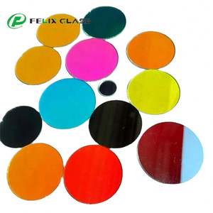 Lentille en verre Gobo FELIX personnalisée, résistante à la chaleur jusqu'à 550°C, avec revêtement AR AF AG, épaisseurs 0,3 mm, 0,5 mm, 1,1 mm - Product Image 6