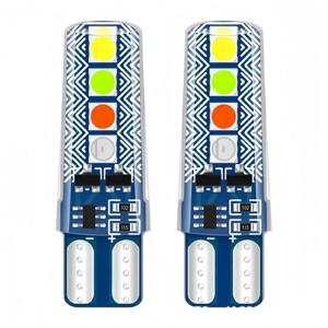 Pièces d'éclairage automobile de haute qualité, éclairage de plaque d'immatriculation LED universel pour voiture et éclairage de positionnement 12V 1.5W rouge, bleu, blanc et vert - Product Image 3