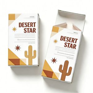 Custom Logo Modern Recycled Materials Tea Packaging <b>Box</b> Self Erecting Auto <b>Lock</b> Bottom Cardboard Gift & Health Care Product - Product Image 2