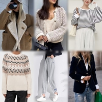 Liquidación de Fábrica, Ropa de Moda para Mujer Otoño-Invierno, Estilo Mixto, Inventario al por Mayor