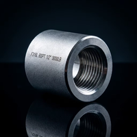 Tuyau femelle en acier inoxydable 316L Youjia ASME B19.11 3000LB, haute pression, forgé, usiné CNC, surface lisse, résistant à la corrosion