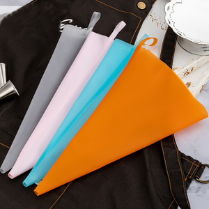 Della Torta del Silicone Sacchetto Della Pasticceria Riutilizzabile Icing Piping Bag strumento di Cottura Del Bigné Del Biscotto Che Decora Borse per <span class=keywords><strong>Professionale</strong></span> Baker Cottura Amore - Product Image 3