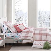Offre Spéciale Noël – Housse de Couette Moderne en Polyester Doux, Confortable, Respirant et Durable pour Lit Double/Queen/King, Idéale pour Usage Quotidien Domestique