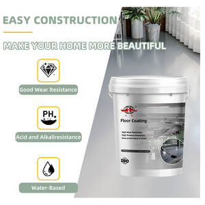 OEM Self-Leveling <strong>Acrylic</strong> Floor Paint Acid and Alkali Resistant Epoxy <strong>Resin</strong> Based Liquid Coating for Brush Application - Product Image 6